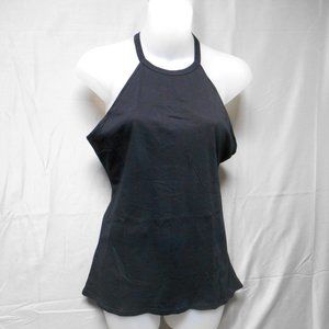 NWOT Begonia K black razor back top womens S